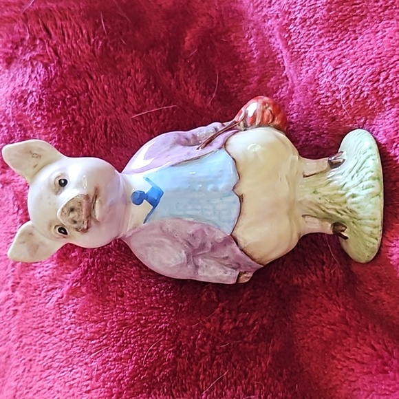 Beatrix Potter "Pigling Bland" Porcelain Antique Collectible ❤️ - Picture 7 of 7